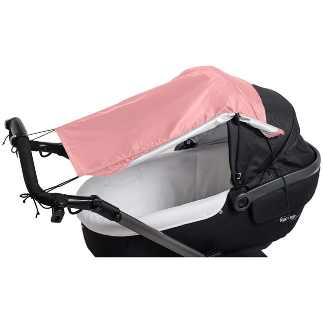 Altabebe AL7012-06 Baby Sunshade with Side Protection with UV for Pushchair Pink