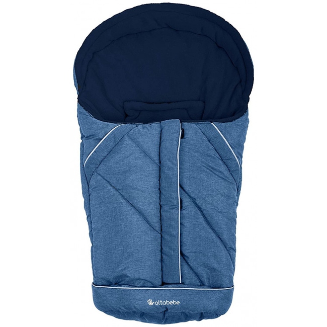 Altabebe Alpin Collection AL2003P-49 Car Seat Group 0 Footmuff - Blue Marine