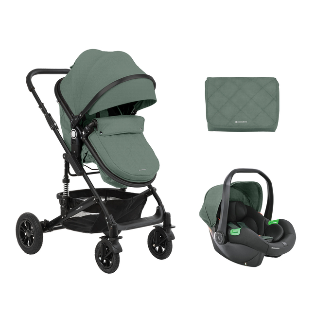 Kikka Boo Stroller 3in1 transf. seat Amaia Mint 2024 31001010246