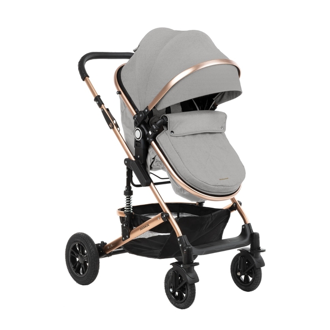 Kikka Boo Stroller 3in1 transf. seat Amaia Light Grey 2024 31001010245