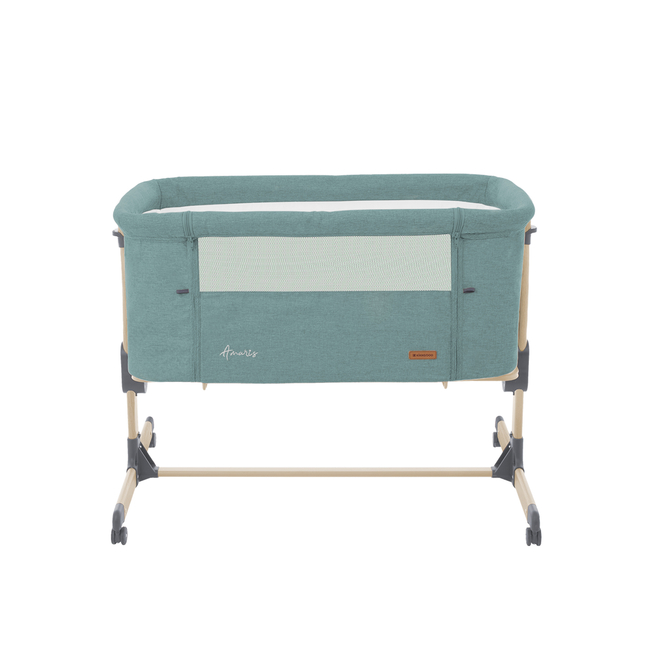 Kikka Boo Amaris Λίκνο με Πλαϊνό Άνοιγμα Mint 31003020099 (Δώρο Super Απαλή Κουβερτούλα)