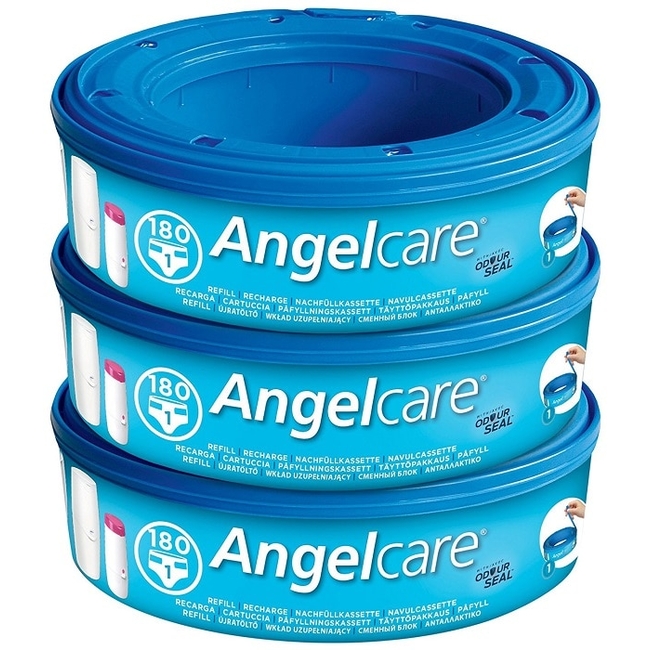 Angelcare AC1100 Ανταλλακτικές Κασσέτες για Κάδο Απόριψης Πάνας (3 τεμάχια)