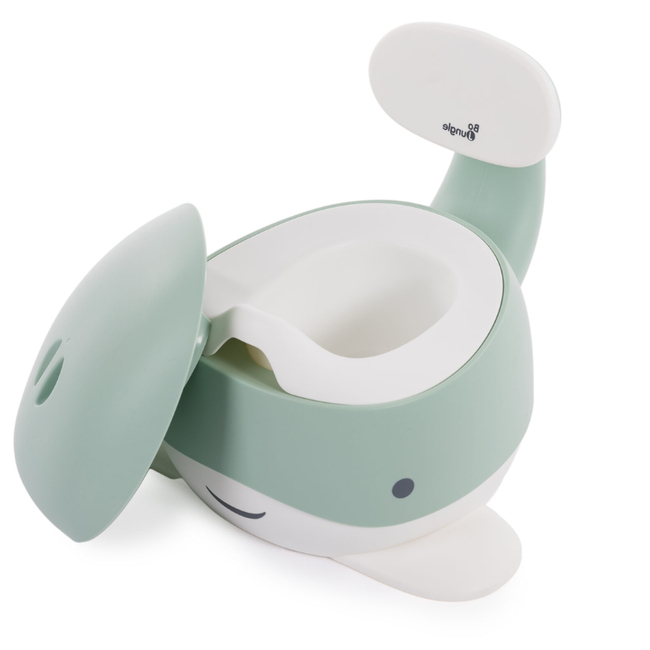 Bo Jungle: Training potty with whale lid & seat- 2 in 1- Blue BJ-B410440
