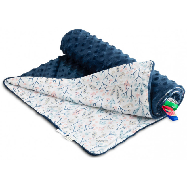 Sensillo Mikny Blanket 75 x 100 cm Navy Blue SILLO-4311