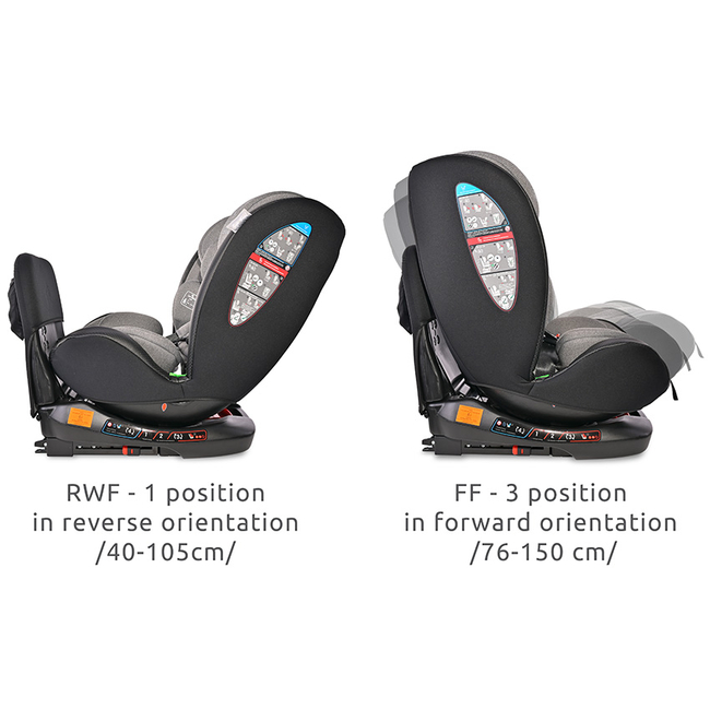 Lorelli Ares i-Size 40-150 cm Isofix 360 Swivel Car Seat 0-36 kg Beige 10071792412