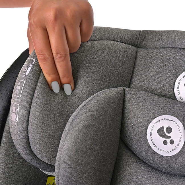 Lorelli Ares i-Size 40-150 cm Isofix 360 Swivel Car Seat 0-36 kg Beige 10071792412