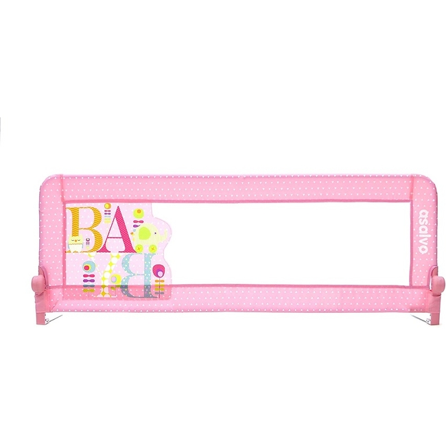 Asalvo Bed Rail 2 in 1 150 cm - Baby Pink (18755)