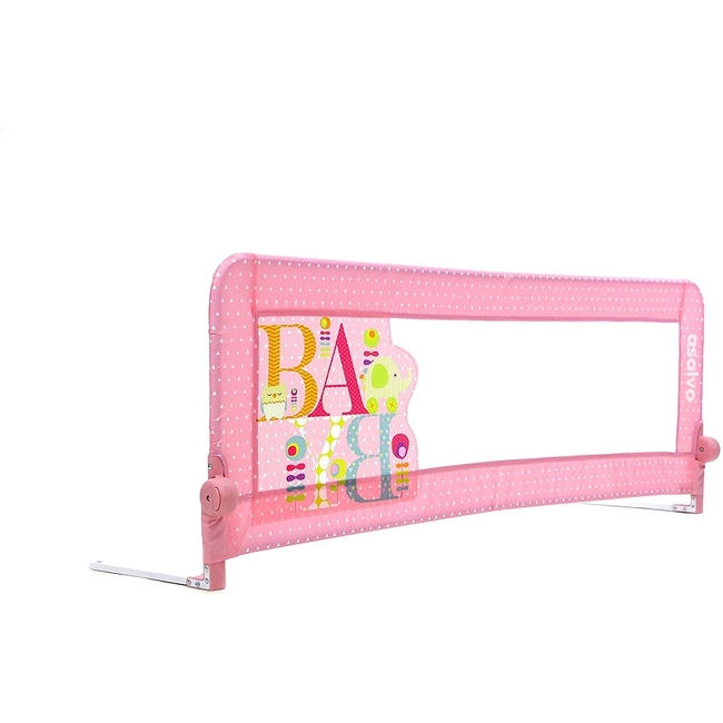 Asalvo Bed Rail 2 in 1 150 cm - Baby Pink (18755)