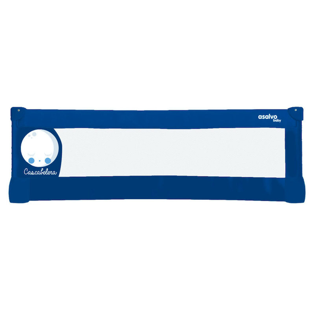 Asalvo Bed Rail 150 cm Αναδιπλούμενο Προστατευτικό Κάγκελο Μπάρα Κρεβατιού - Moon Blue (17123)