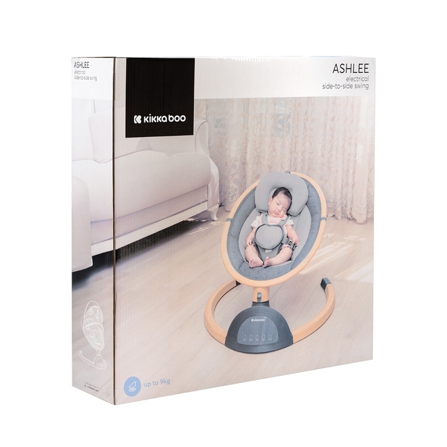 Kikka Boo Electrical side-to-side swing Ashlee Light Grey 31005010072