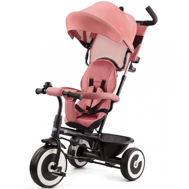 KinderKraft Aston Children's Tricycle with Reversible Seat 9+ months Rose Pink KRASTO00PNK0000