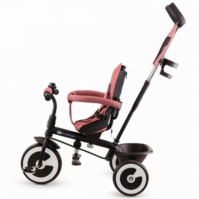KinderKraft Aston Children's Tricycle with Reversible Seat 9+ months Rose Pink KRASTO00PNK0000