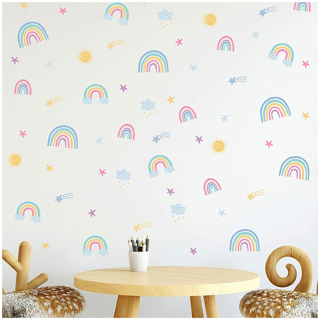 Wallstickers For Baby Room Sweet Rainbow X001DGK3A5