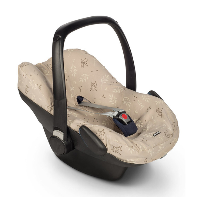 Dooky κάλυμμα για κάθισμα αυτοκινήτου (αυγό) 0+ Romantic Leaves Beige DK-126833