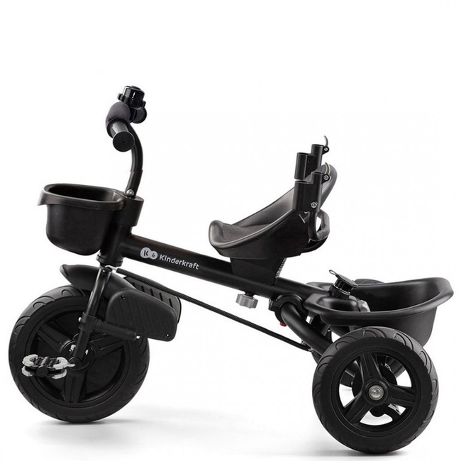 Kinderkraft Aveo Αναδιπλούμενο Παιδικό Τρίκυκλο Ποδήλατο 9-60 μηνών Malachite Grey KRAVEO00GRY0000