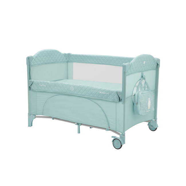 Kikka Boo Milky Way Παρκοκρέβατο 2 επιπέδων 60x120cm Mint 31003010112