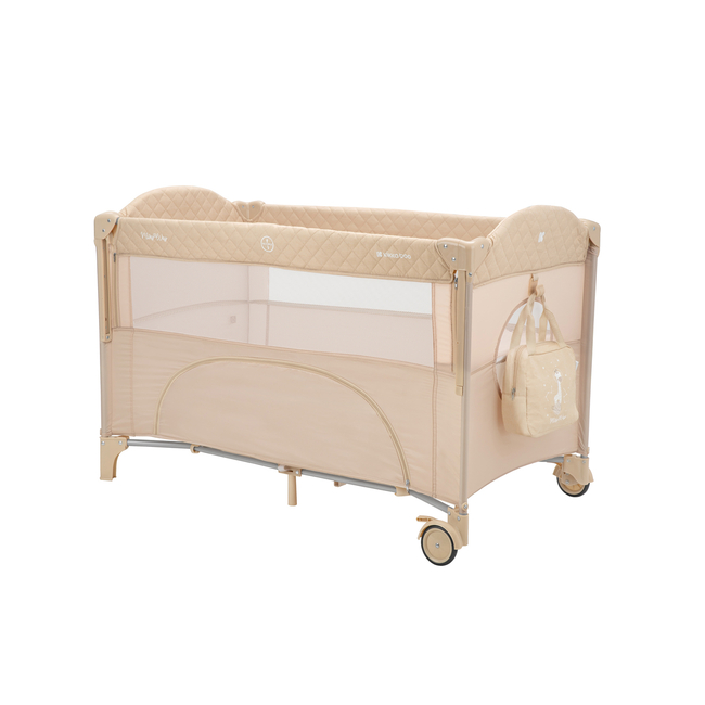 Kikka Boo Milky Way Παρκοκρέβατο 2 επιπέδων Beige 31003010111