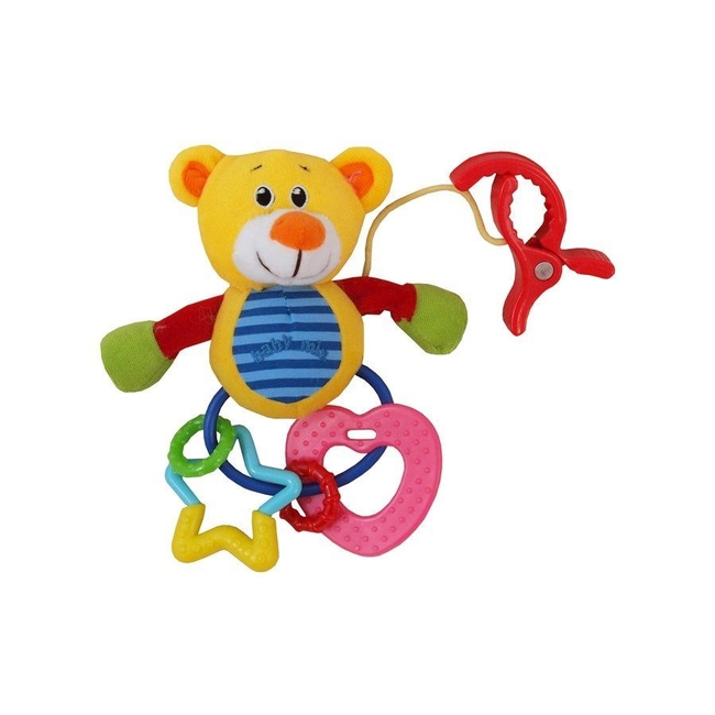 Baby Mix interactive stroller toy 18cm bunny Bear