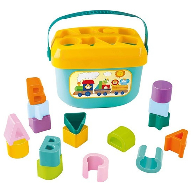 Baby Mix Παιδικό Κουβαδάκι Δραστηριοτήτων με Σχήματα Γράμματα 8596164049440