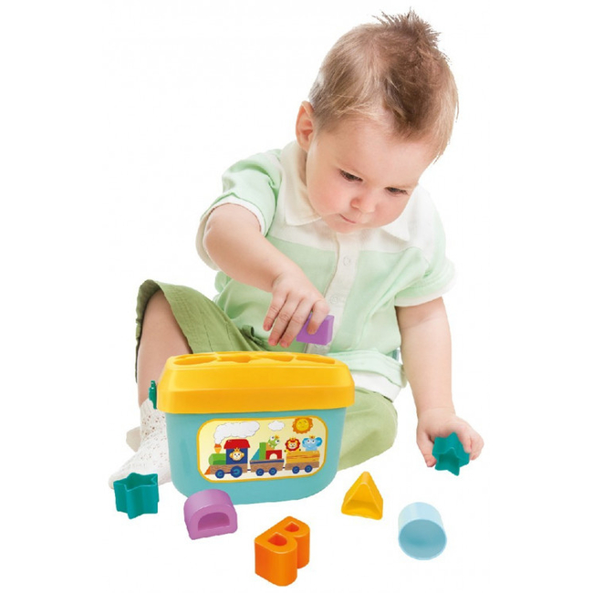 Baby Mix Παιδικό Κουβαδάκι Δραστηριοτήτων με Σχήματα Γράμματα 8596164049440