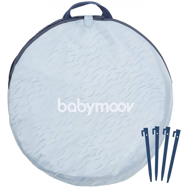 Babymoov Τέντα Παραλίας Με Τσάντα Μεταφοράς Και Κουνουπιέρα UV50+  Blue Waves A038216