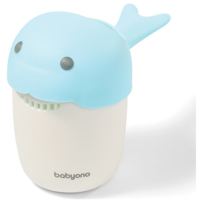 Babyono Bathing Cup with multiple flows Blue Whale BN1344 / 01