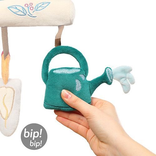 Babyono Soft Babyono Hanging Swing and Stroller Toy with Garden Cloud BN1491