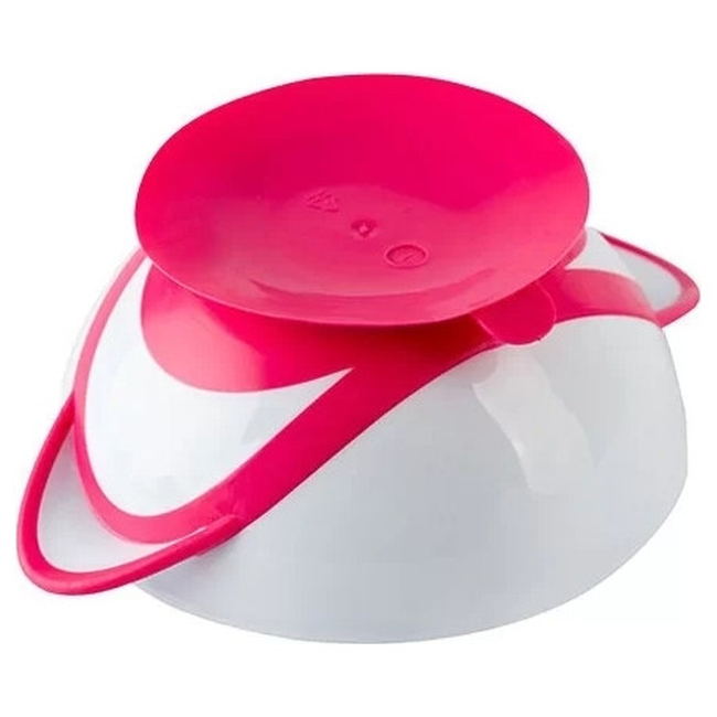 Babyono Storage & Transport Bowl with Pink Spoon BN1063 / 03