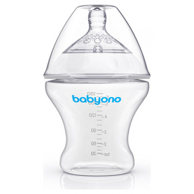 Babyono Natural nursing Plastic bottle 180ml 0+ months Anti Colic BN1450