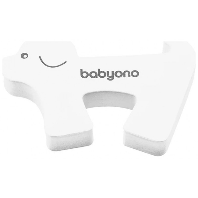 Babyono Προστατευτικό Δακτύλου για Πόρτες Λευκό Σκύλος ΒΝ958