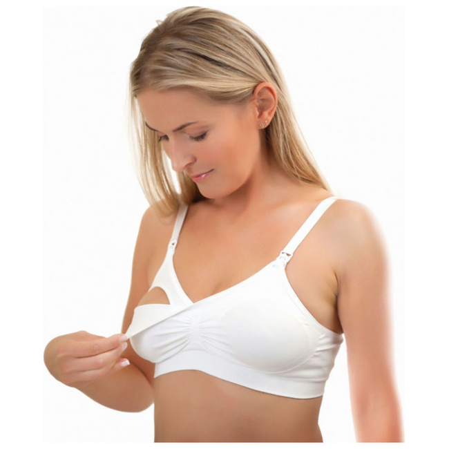 Babyono Breastfeeding Bra White BN506