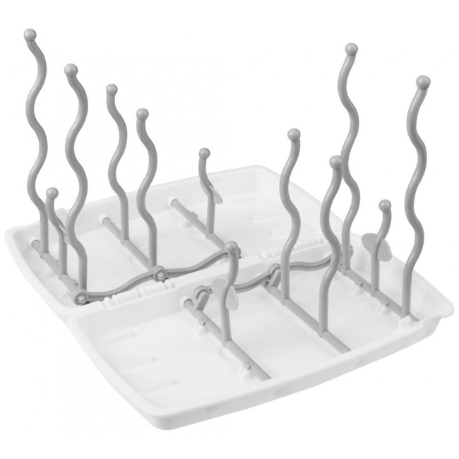 Babyono Drying Rack for bottles and Bottle Accessories White BN1071 01