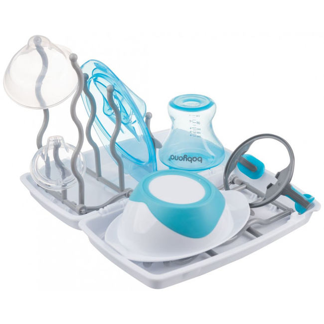 Babyono Drying Rack for bottles and Bottle Accessories White BN1071 01