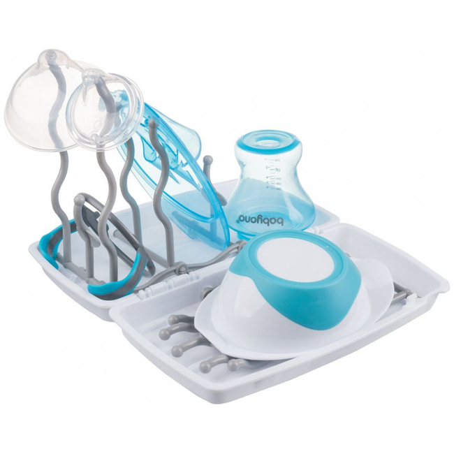 Babyono Drying Rack for bottles and Bottle Accessories White BN1071 01