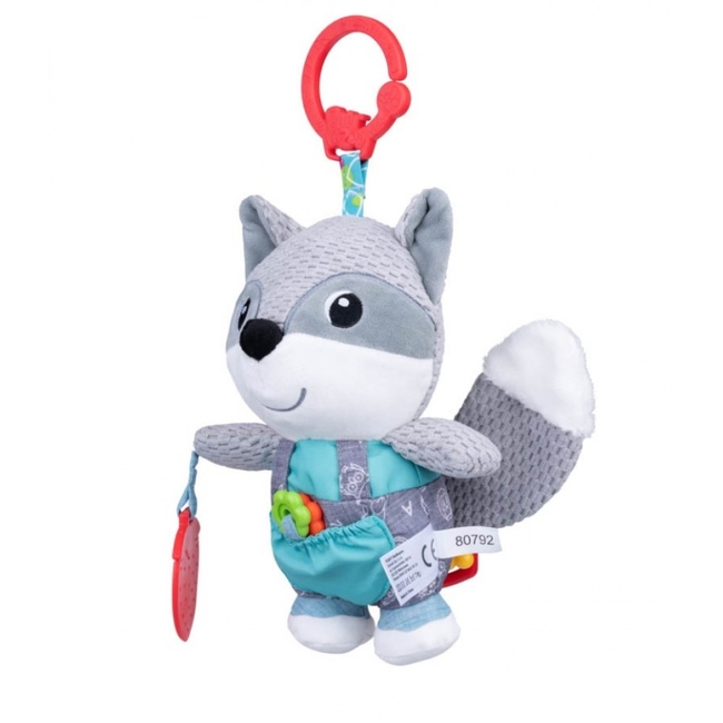 Bali Bazoo Box Plush Hanging Toy 80792 Grey Fox Felix