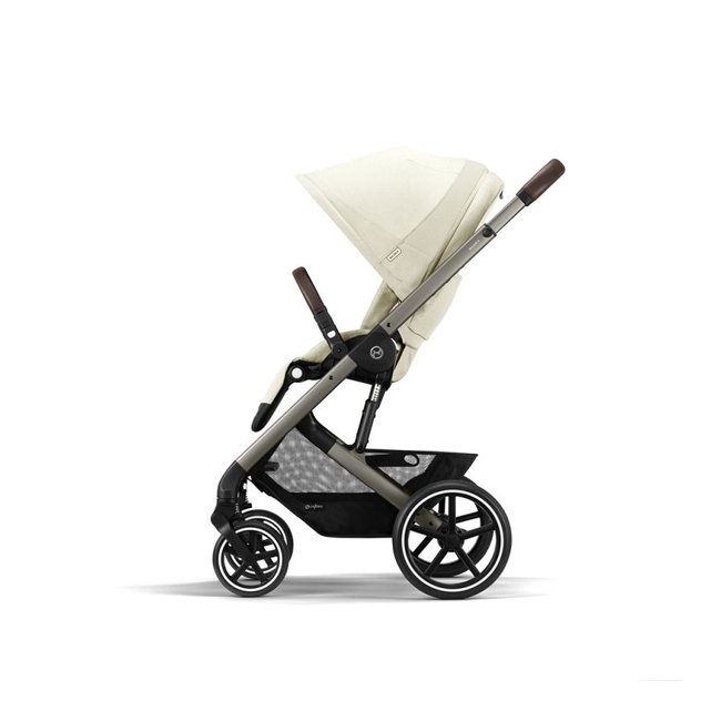 Cybex Balios S Lux Set 3 in 1 TPE Transport System with Seat Aton S2 i-Size Seashell Beige 522002565