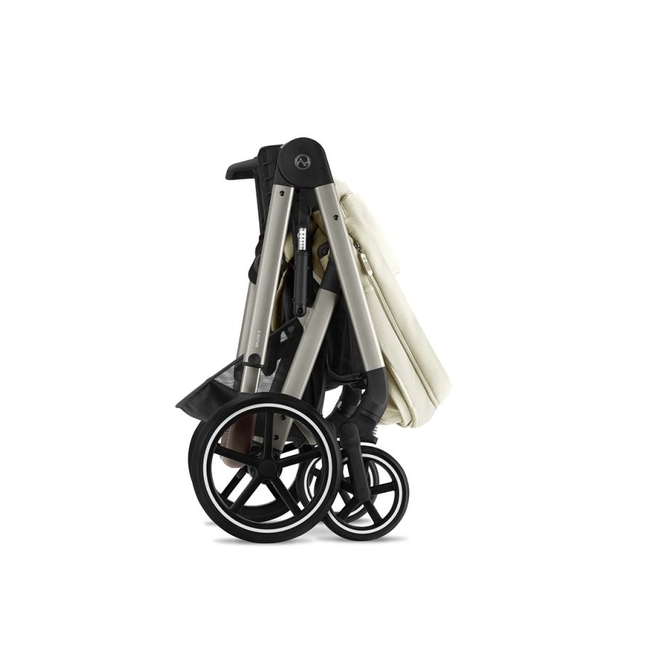 Cybex Balios S Lux Set 3 in 1 TPE Transport System with Seat Aton S2 i-Size Seashell Beige 522002565
