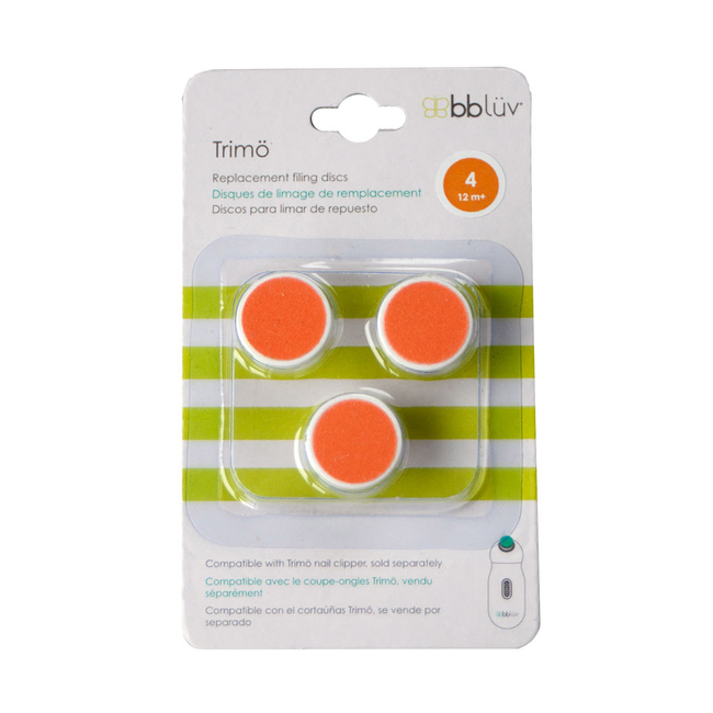 Bbluv Trimo Electric File Replacement Discs (12m +) 3pcs B0160