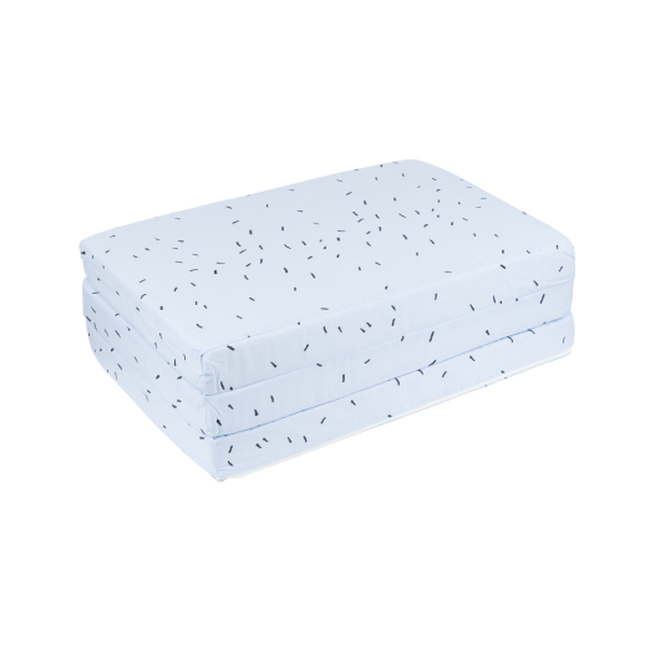 Kikkaboo Foldable mattress 60х120х5cm Bear with me Blue