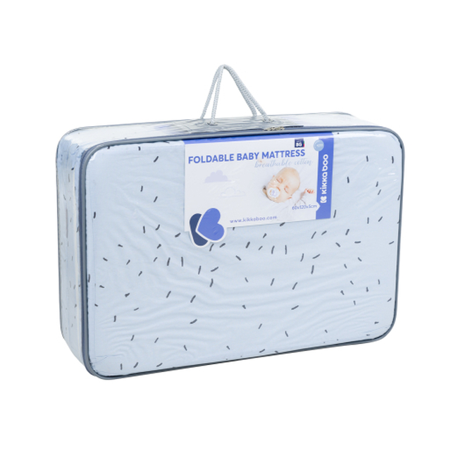 Kikkaboo Foldable mattress 60х120х5cm Bear with me Blue