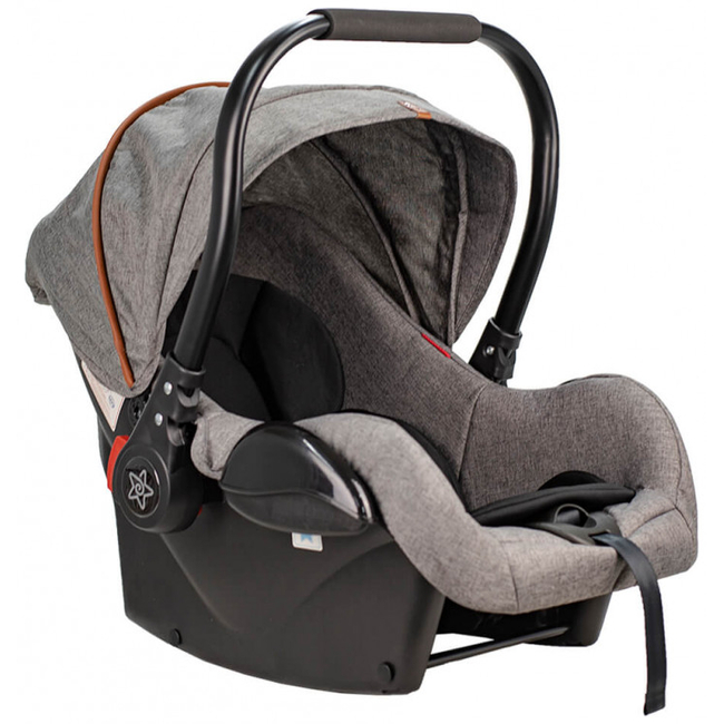 Bebe Stars Baby Plus Car Seat 0-13kg Grey 007-188