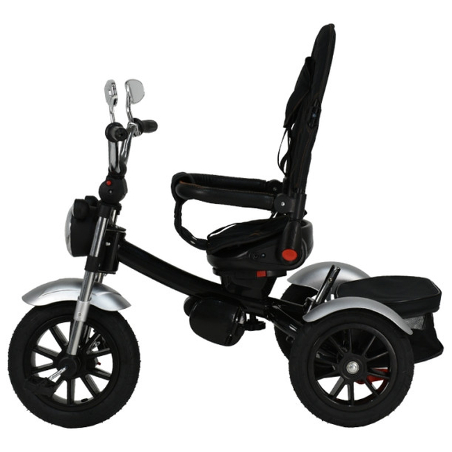 Bebe Stars Chopper 6 in 1 Τρίκυκλο Ποδηλατάκι Black 814-188 (Δωρο 2 Φωτα Led)