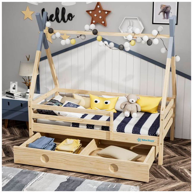 Bebe Stars Galaxy Baby Bed Montessori 438-05
