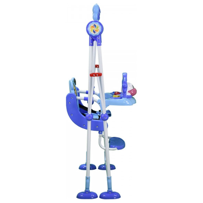 Bebe Stars Παιδική Κούνια με Μουσική Cow Blue 021-181