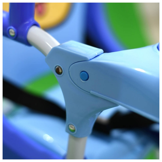 Bebe Stars Παιδική Κούνια με Μουσική Cow Blue 021-181