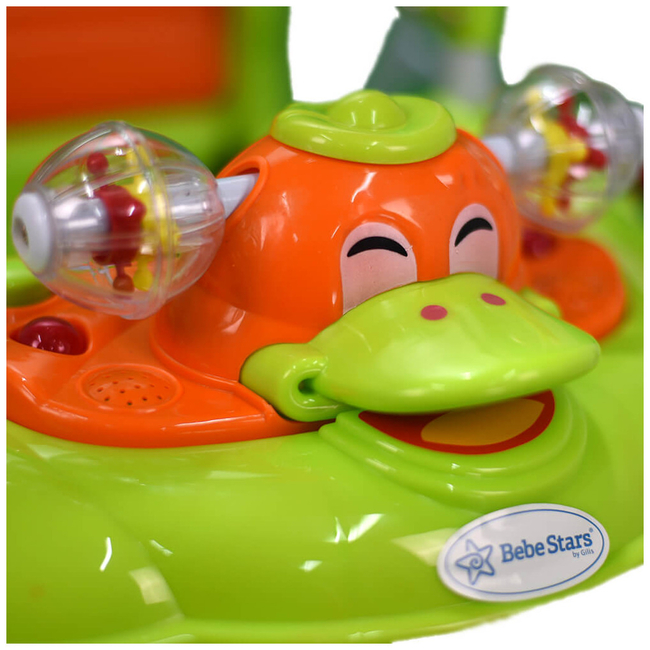 Bebe Stars Musical Swing DUCK Green 020-174