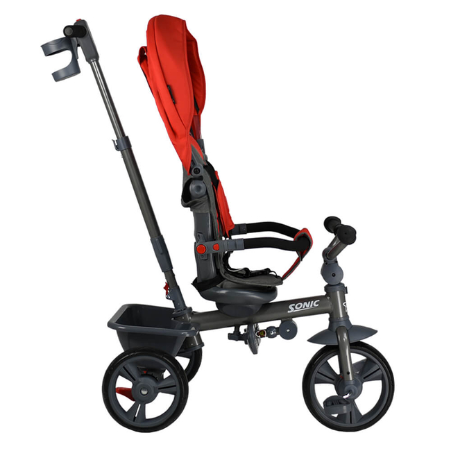 Bebe Stars Sonic 360° Πτυσσόμενο Τρίκυκλο Ποδηλατάκι Watermelon 815-185