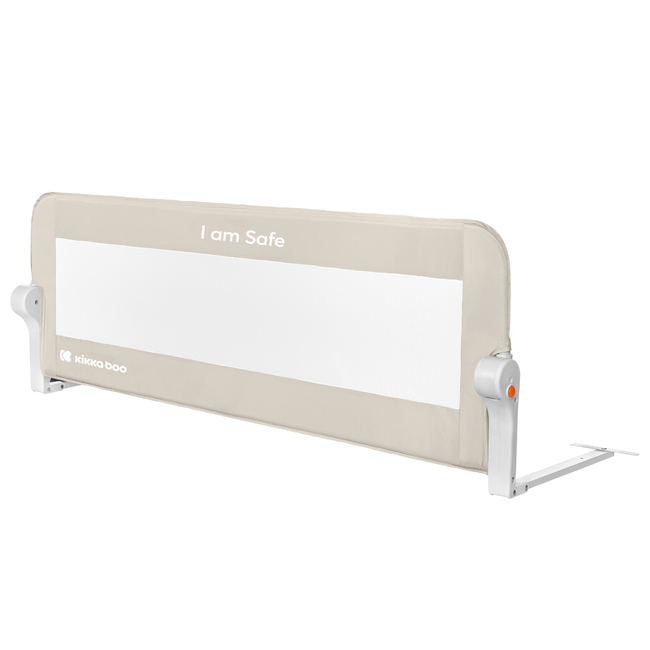 Kikka Boo I am Safe Προστατευτικό Κάγκελο Κρεβατιού 120 cm Μπεζ 31003050016