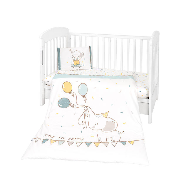Kikka Boo Bedding set 5pcs Elephant Time 41101050041