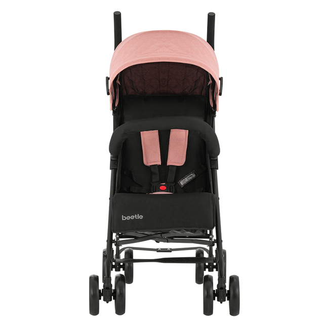 Kikka Boo Beetle Παιδικό Καρότσι Ανάκλιση Πλάτης 6+ μηνών Pink 31001030176